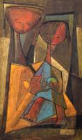 Large Angel Botello Painting, 59H - Sold for $46,080 on 12-03-2022 (Lot 727).jpg